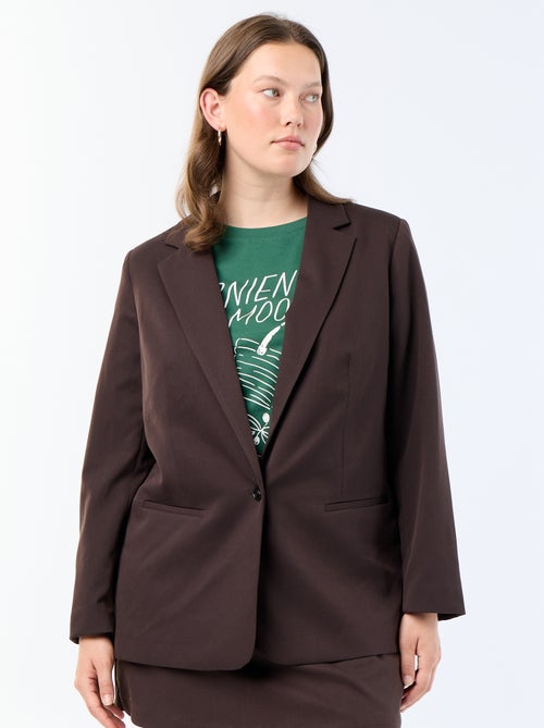 Veste de tailleur longue - Kiabi