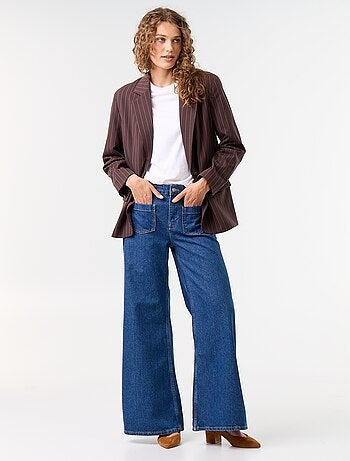 Veste de tailleur longue