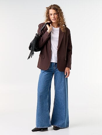 Veste de tailleur longue