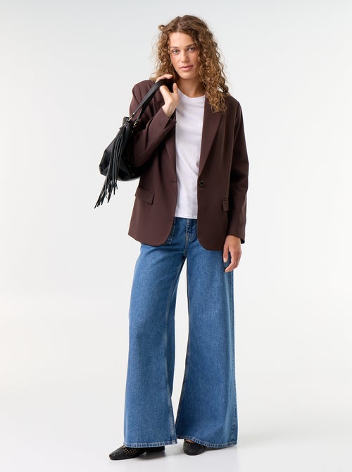 Veste de tailleur longue - Kiabi