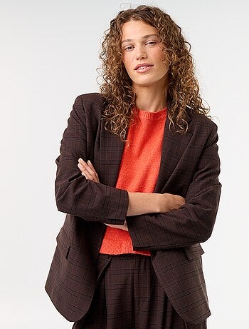 Veste de tailleur longue