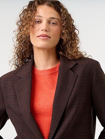 Veste de tailleur longue