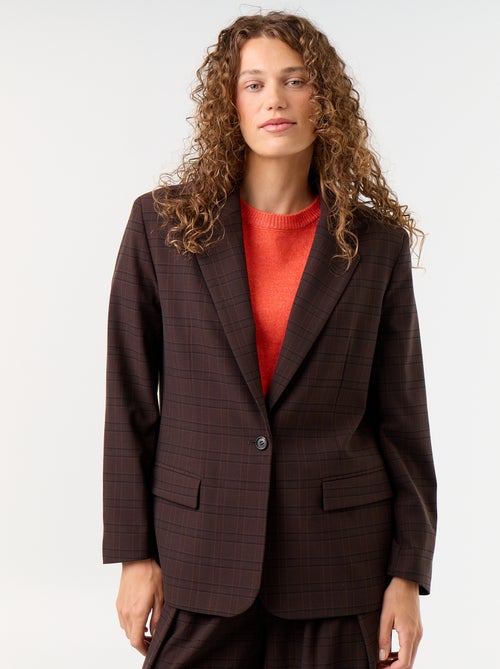 Veste de tailleur longue - Kiabi