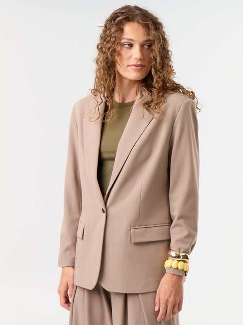 Veste de tailleur longue - Kiabi