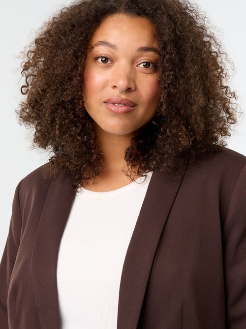 Veste de tailleur longue - Kiabi