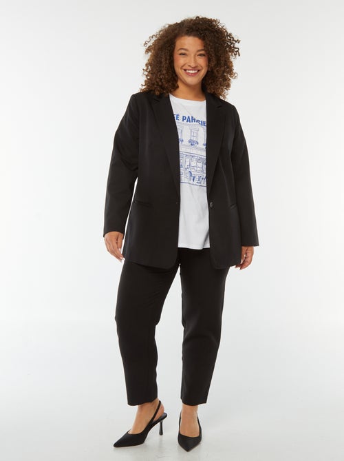 Veste de tailleur longue - Kiabi