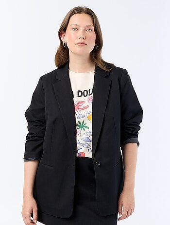 Veste de tailleur longue