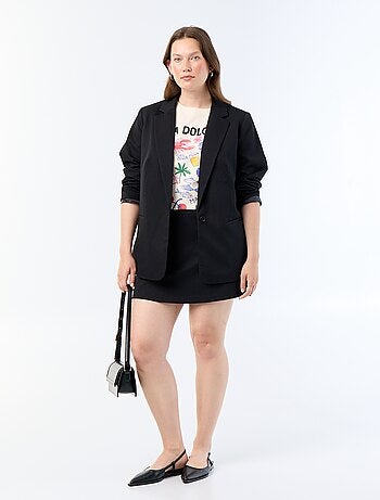Veste de tailleur longue
