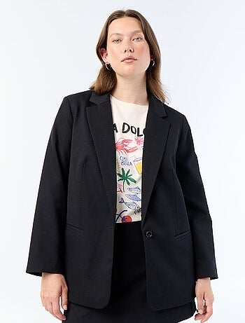 Veste de tailleur longue