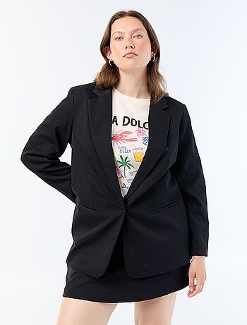 Veste de tailleur longue