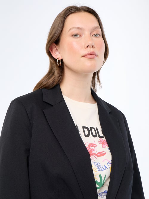 Veste de tailleur longue - Kiabi