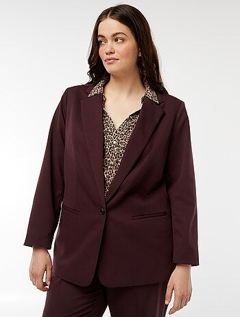 Veste de tailleur longue