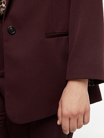 Veste de tailleur longue