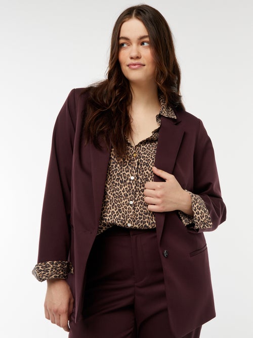 Veste de tailleur longue - Kiabi