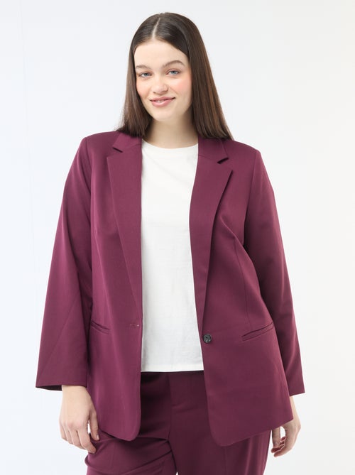 Veste de tailleur longue - Kiabi