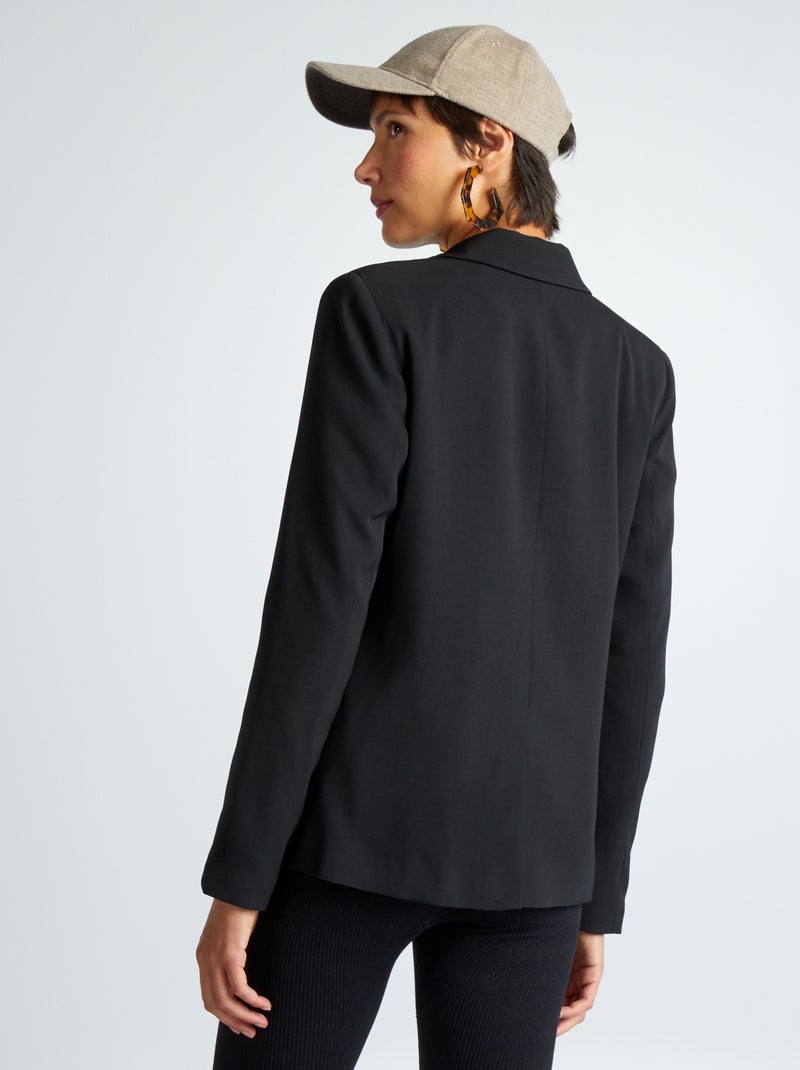 Veste de tailleur noir - Kiabi