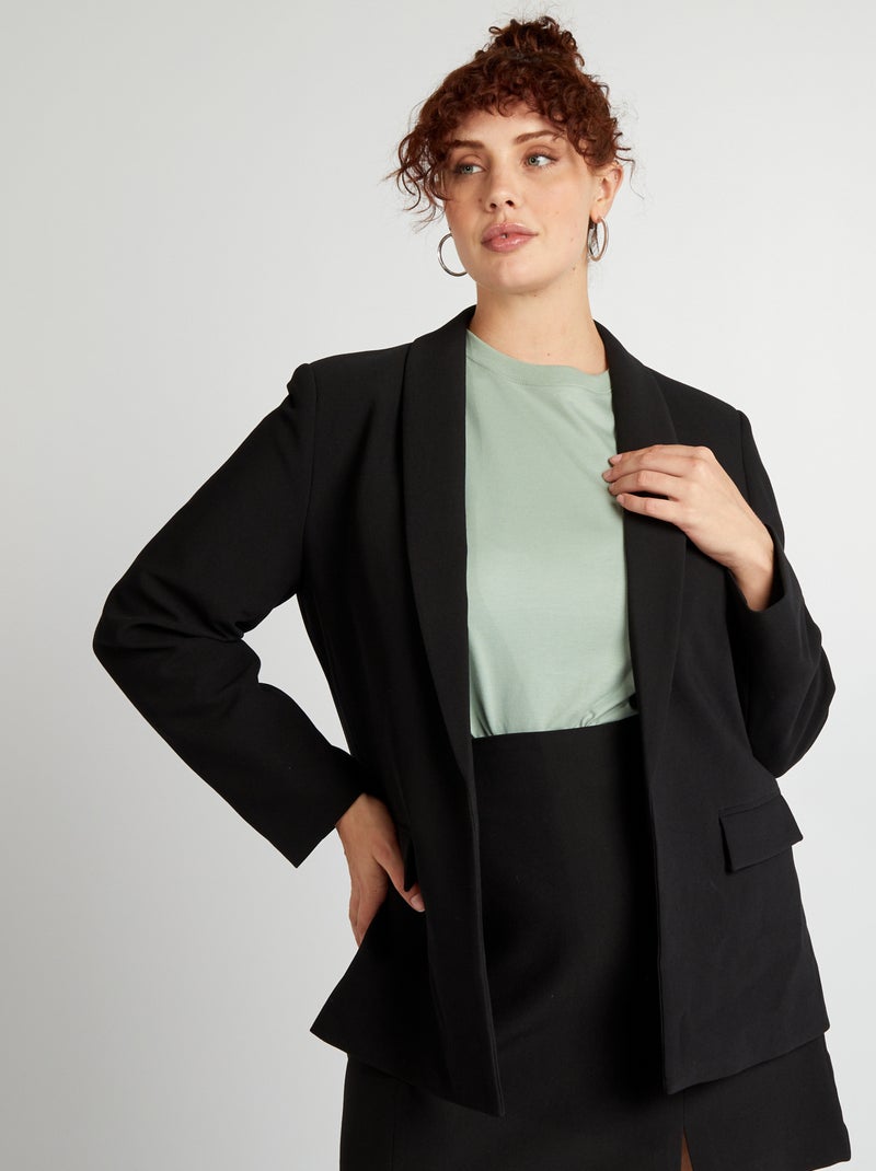 Veste de tailleur noir - Kiabi