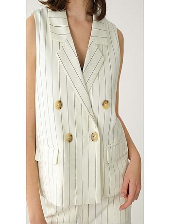 Veste de tailleur sans manches 'Deeluxe'