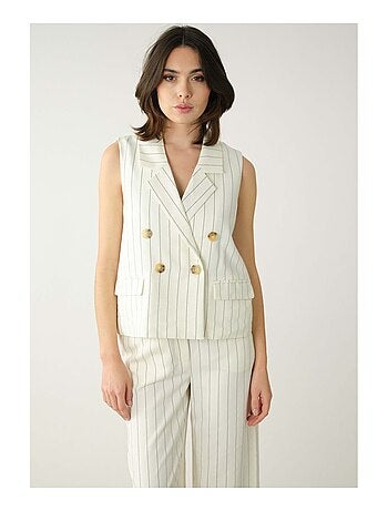 Veste de tailleur sans manches 'Deeluxe'