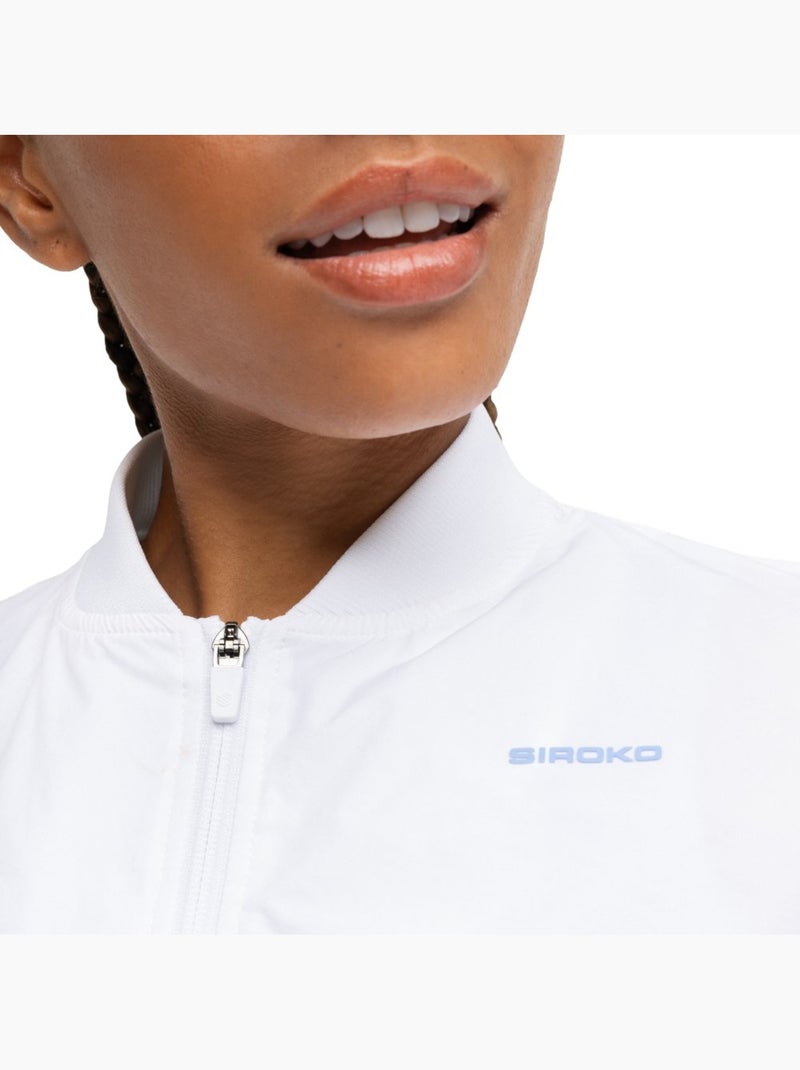 Veste de tennis femme tennis femme backhand Blanc - Kiabi