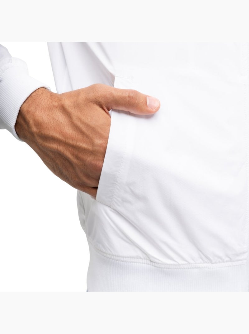 Veste de tennis homme tennis homme forehand Blanc - Kiabi