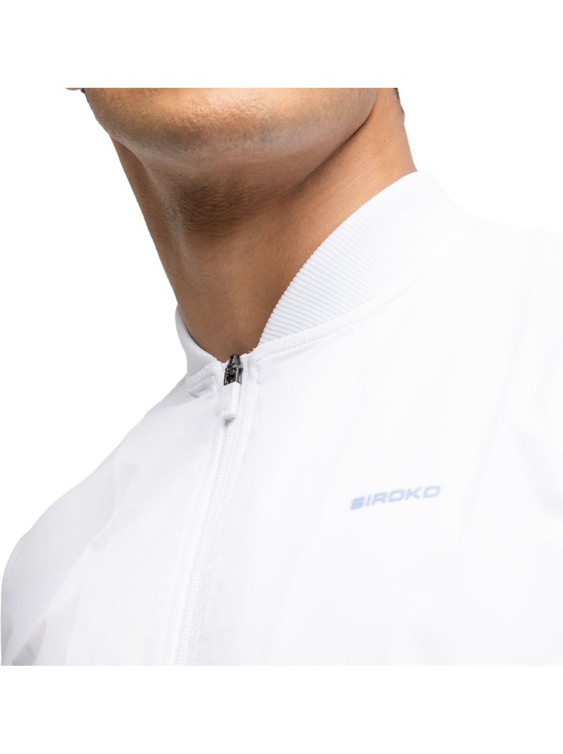 Veste de tennis homme tennis homme forehand Blanc - Kiabi