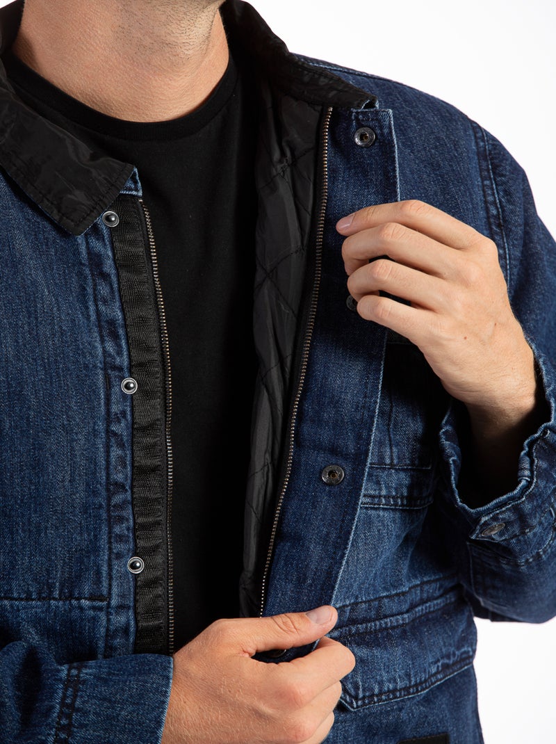 Veste de travail en denim épais NEVADA  'Rica Lewis' Bleu - Kiabi