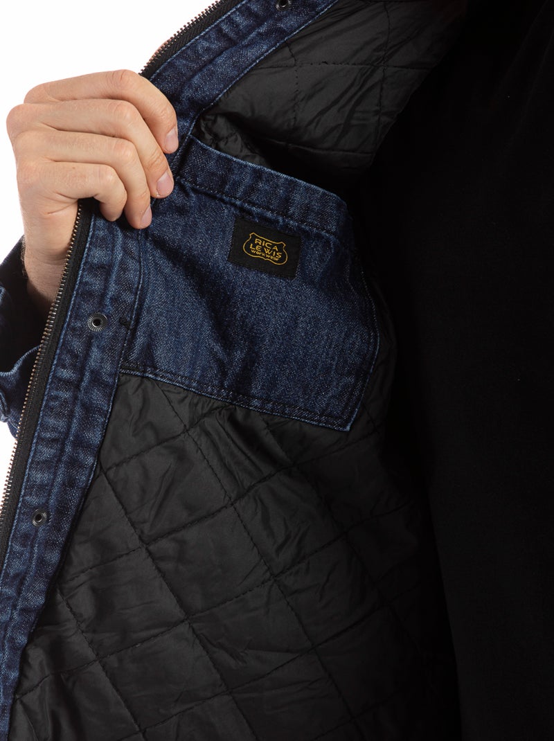 Veste de travail en denim épais NEVADA  'Rica Lewis' Bleu - Kiabi