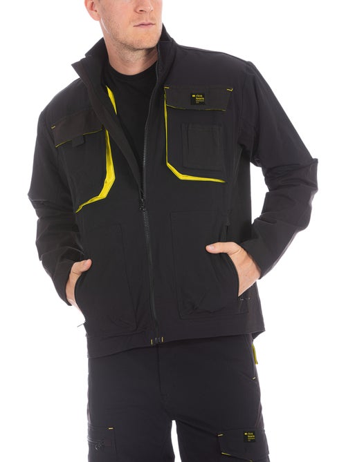 Veste de travail technique en bi-stretch GRID - Kiabi Veste de travail technique en bi-stretch GRID - Kiabi