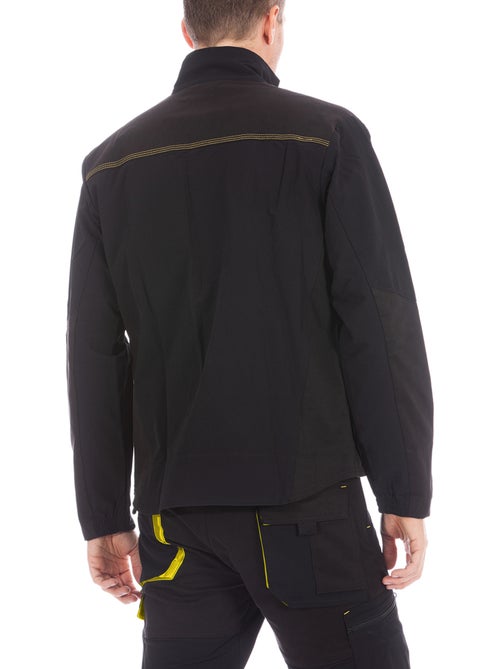 Veste de travail technique en bi-stretch GRID - Kiabi Veste de travail technique en bi-stretch GRID - Kiabi