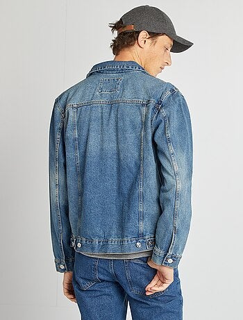Veste denim boutonnée