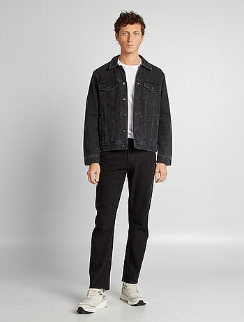 Veste denim boutonnée