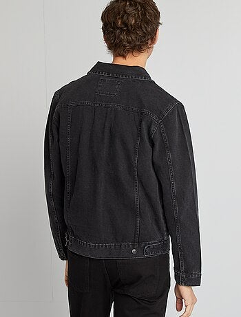 Veste denim boutonnée