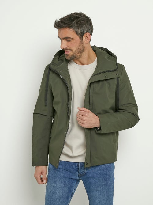 Veste déperlante chaude à capuche - AFIBEL - Kiabi