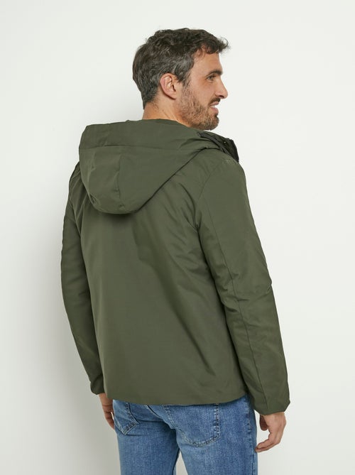 Veste déperlante chaude à capuche - AFIBEL - Kiabi