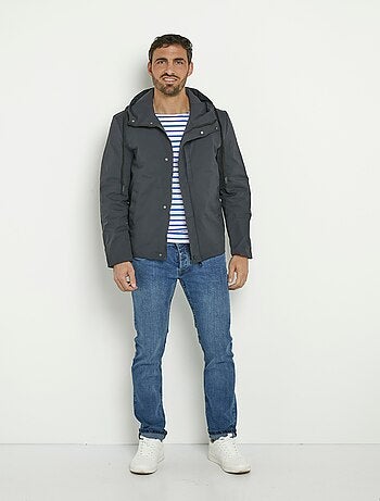 Veste déperlante chaude à capuche