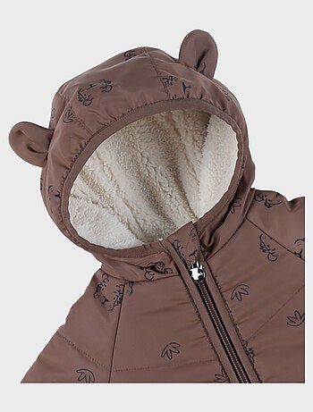 Veste déperlante en Groloudoux® et sherpa Noukie's