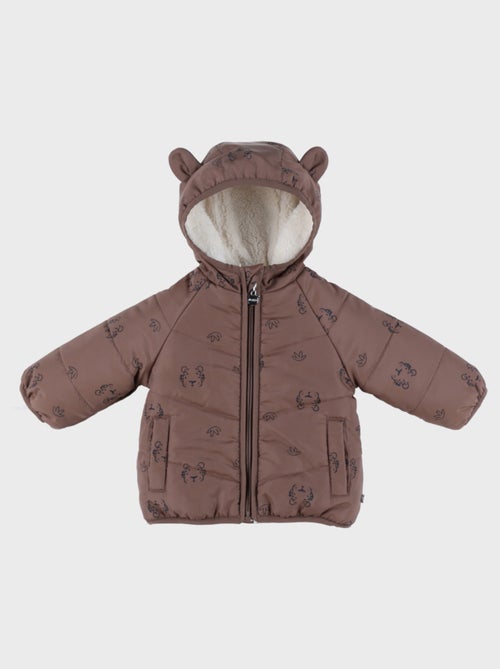 Veste déperlante en Groloudoux® et sherpa Noukie's - Kiabi