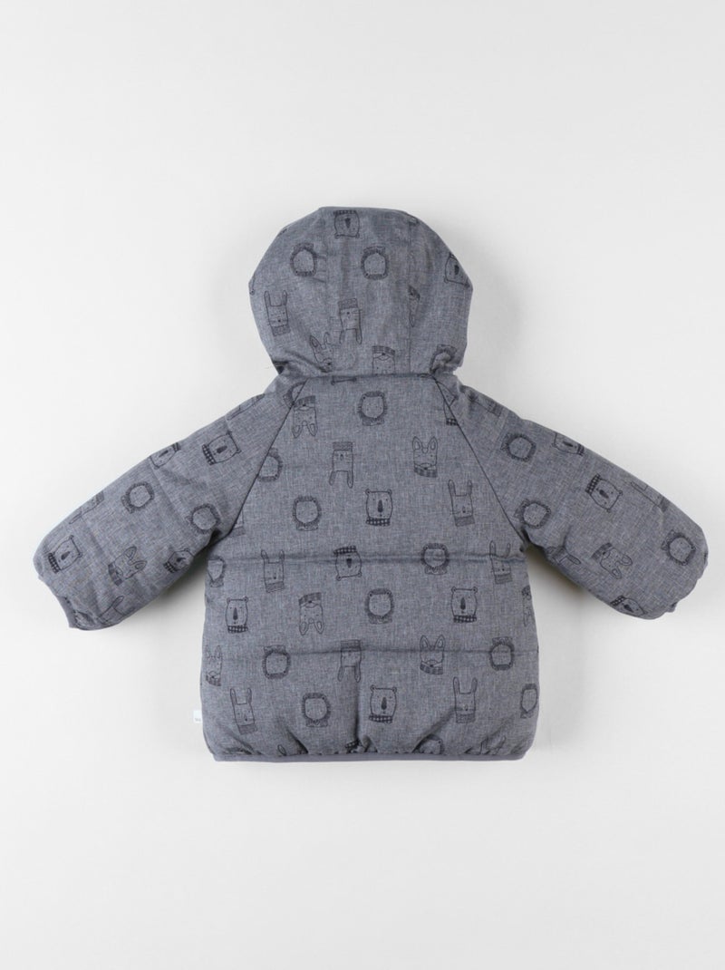 Veste déperlante, Groloudoux® et Sherpa Noukie's Gris - Kiabi