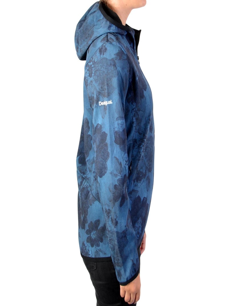 Veste Desigual Chaq Soft Shell Dark Denim Legion Bleu - Kiabi