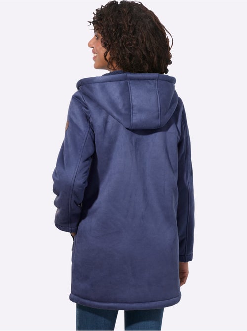 Veste D'extérieur Aspect Peau D'agneau - Taille Standard - Witt - Kiabi Veste D'extérieur Aspect Peau D'agneau - Taille Standard - Witt - Kiabi