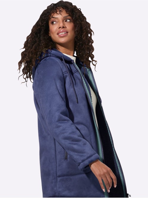 Veste D'extérieur Aspect Peau D'agneau - Taille Standard - Witt - Kiabi Veste D'extérieur Aspect Peau D'agneau - Taille Standard - Witt - Kiabi