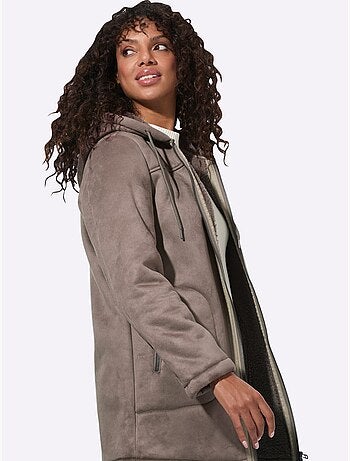 Veste d'extérieur aspect peau d'agneau - taille standard - witt