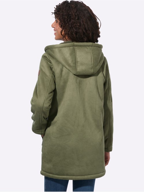 Veste D'extérieur Aspect Peau D'agneau - Taille Standard - Witt - Kiabi Veste D'extérieur Aspect Peau D'agneau - Taille Standard - Witt - Kiabi