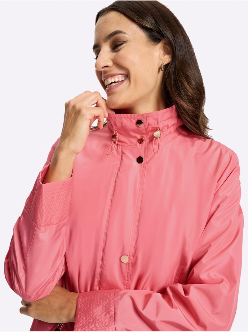 Veste D'extérieur Brillance Discrète - Taille Standard - Witt Rose - Kiabi