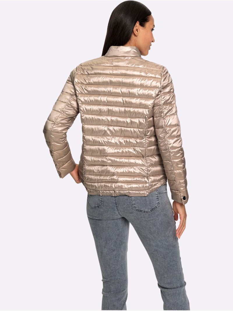 Veste D'extérieur Garnissage Ultra-léger - Taille Standard - Helline Beige - Kiabi