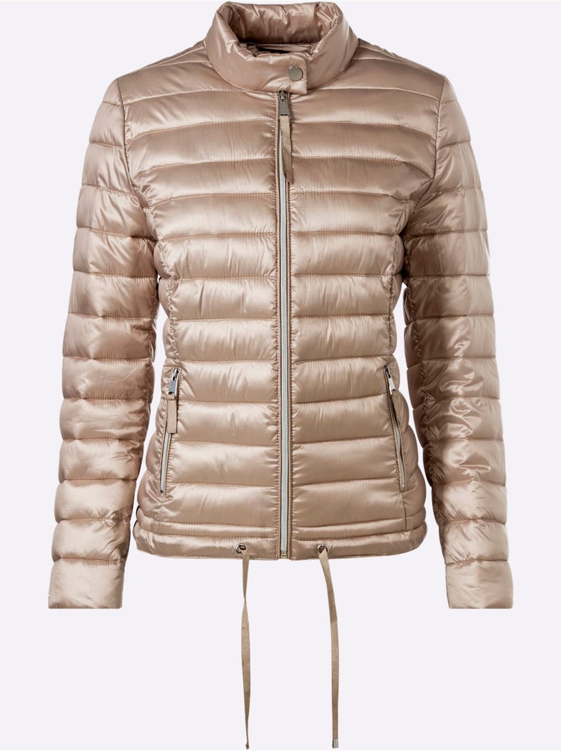 Veste D'extérieur Garnissage Ultra-léger - Taille Standard - Helline Beige - Kiabi