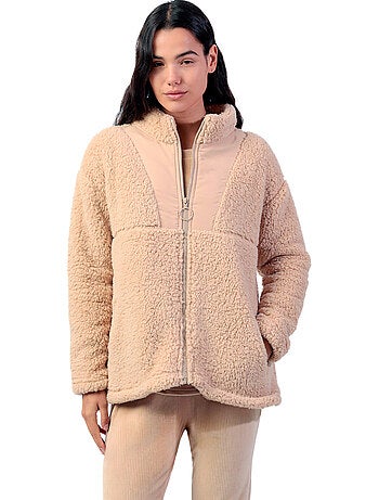 Peignoir chaud à manches longues pour femme admas home adm home