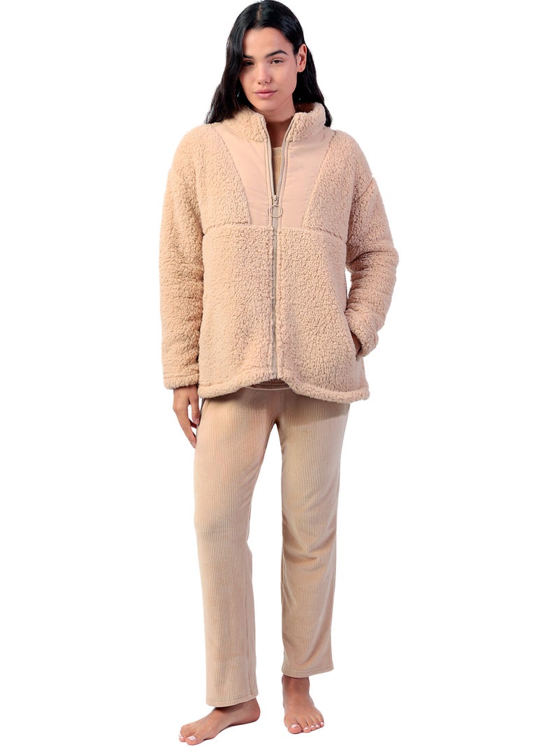 Veste d'intérieur adm home Beige - Kiabi