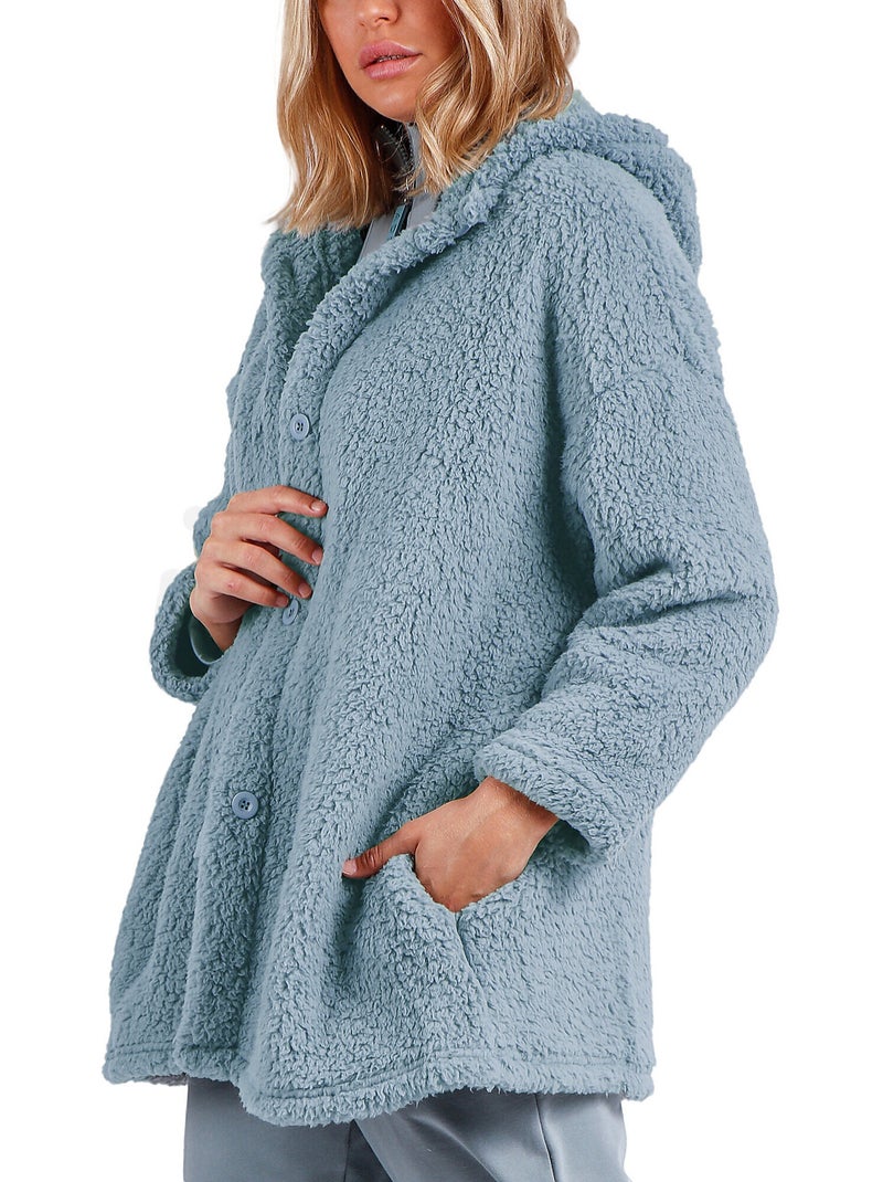 Veste d'intérieur Comfort Home Bleu - Kiabi